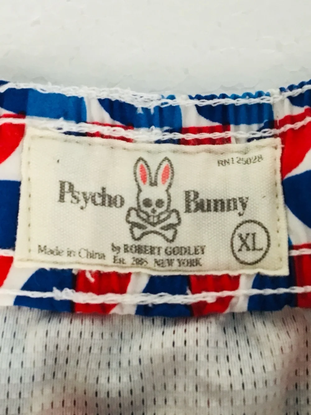 Psycho Bunny men’s swim trunks XL